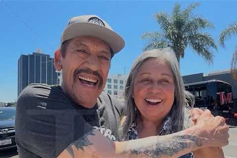 Danny Trejo Reunites With Niece on TMZ Brunch Bus
