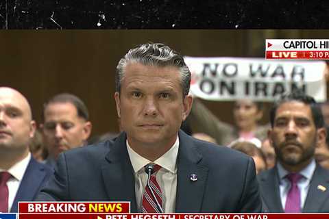 Pete Hegseth's Iran War Testimony Interrupted by Protesters