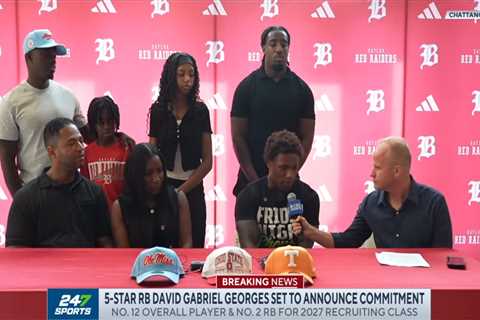 Five-star running back David Gabriel Georges makes his highly anticipated college choice