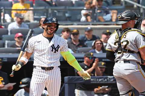 Yankees’ offense frustrates again in 10-inning loss to Pirates to open doubleheader