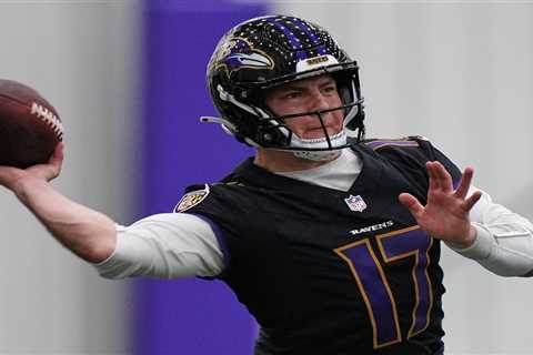 Ravens waive Diego Pavia just days before training camp