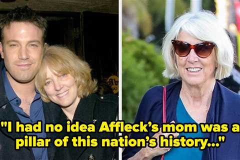 People Are Learning Just How Incredible Ben Affleck’s Social Justice Activist Mom, Chris Affleck,..