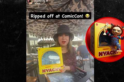 Jennifer Tilly Getting Replacement Chucky Doll After Empty Box Mix-Up