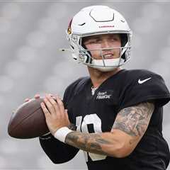 Carson Beck’s NFL cheerleader sister Kylie celebrates Cardinals’ QB decision