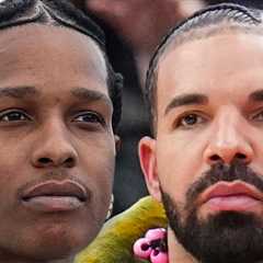 A$AP Rocky Addresses Drake's Diss, Says It's Weird He Can't Move on From Rihanna