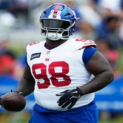 Why Giants are confident rebuilt unit can ‘build that wall’ and fix brutal run defense