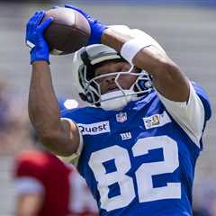 Calvin Austin III using lessons from Aaron Rodgers to play his way off Giants’ bubble: ‘Demands a..