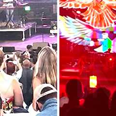 Klay Thompson Attends Reggae Concert at County Fair With Mystery Woman