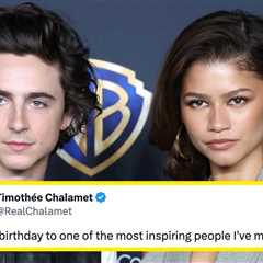 Timothée Chalamet’s Lengthy Birthday Tribute To Zendaya From 2020 Has Resurfaced, And People Are..