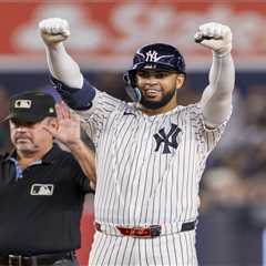 Yankees offense puts together rare big inning — with a little dose of luck — to beat Mariners