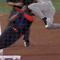 Vladimir Guerrero Jr. evaluated for concussion in potential huge Blue Jays blow