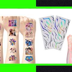 These ‘KPop Demon Hunters’ Temporary Tattoos Let You Rep Your Favorite Characters and Display..