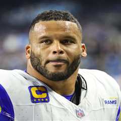 Aaron Donald’s wife has hilarious response to those Rams comeback rumors