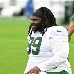T’Vondre Sweat could be best of both worlds for Jets as 366-pound lineman makes training camp debut