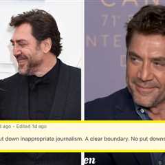 “Javier Wasn’t Having Any Of It”: A Clip Of Javier Bardem Straight-Up Refusing To Humor A..