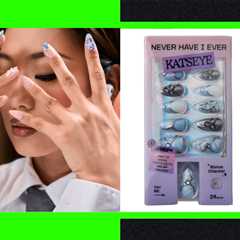 These Limited-Edition KATSEYE Press-Ons Nail the 3D Artwork Trend