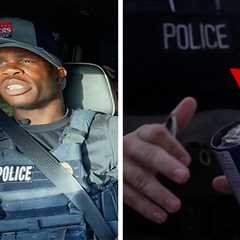 Travis Hunter Watches Cops Make Major Drug Bust During Ride-Along, Video
