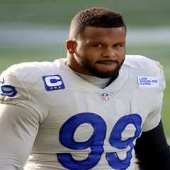 Aaron Donald adds fuel to return speculation after Rams’ 34-0 rout