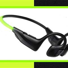 These $32 Running Headphones Light Up at Night to Keep You Safe On Your Evening Walk or Run