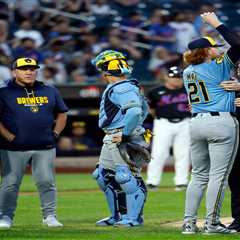 Dustin May exits start against Mets after getting hit by first-pitch comebacker in scary scene