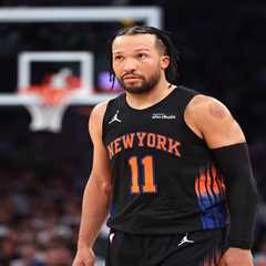 NYC artist shocks Jalen Brunson with astonishingly realistic portrait of the Knicks star — using..