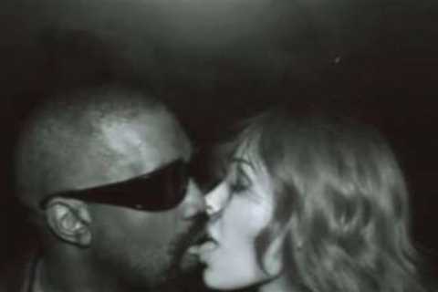 Kanye West Makes Out With Bianca Censori in Photo Booth