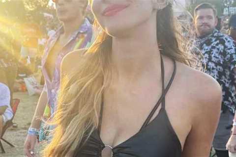 Guess The Sexy Female Comedian Bustin' Out of Her Stringy Bra-Top