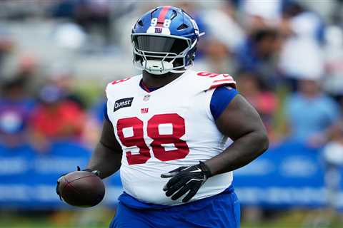 Why Giants are confident rebuilt unit can ‘build that wall’ and fix brutal run defense