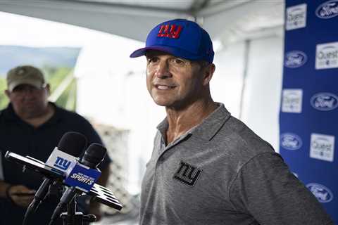 Giants offense delivers when John Harbaugh ‘cracked’ to cap best day of camp: ‘We wanted it’