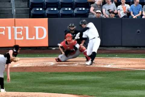 Anthony Volpe drills 431-foot home run in first Triple-A game since Yankees demotion