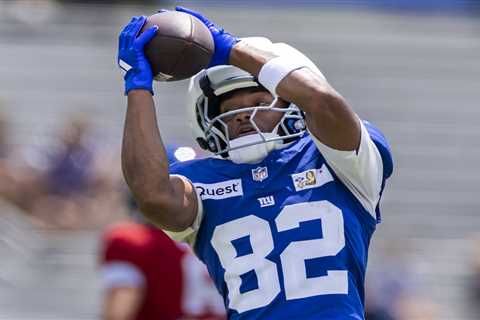 Calvin Austin III using lessons from Aaron Rodgers to play his way off Giants’ bubble: ‘Demands a..