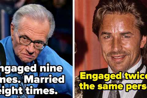 9 Male Celebrities Who Have Been Engaged AT LEAST 3 Times, And, Yes, Donald Trump Is On This List