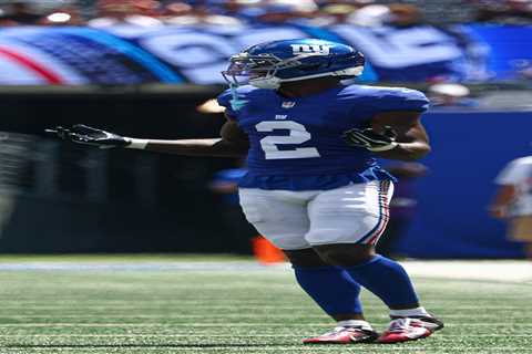 Deonte Banks’ Giants resurgence hits snag with pair of penalties