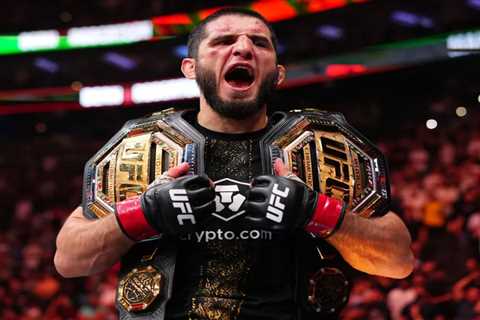 Islam Makhachev now in UFC record books thanks to hallmark consistency