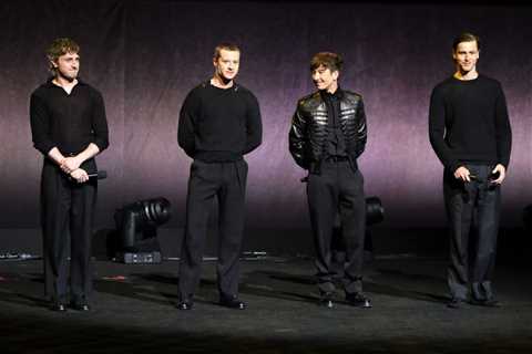 ‘The Beatles: A Four-Film Cinematic Event’ Stars Recreate Iconic ‘Abbey Road’ Album Cover Shot For..
