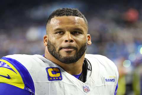 Aaron Donald’s wife has hilarious response to those Rams comeback rumors