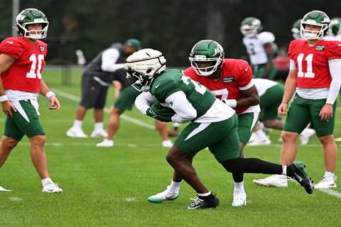 Jets downplay Breece Hall’s groin strain with chance to test their depth