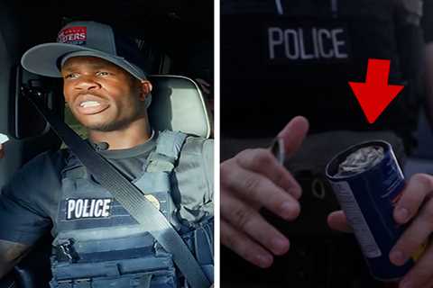 Travis Hunter Watches Cops Make Major Drug Bust During Ride-Along, Video