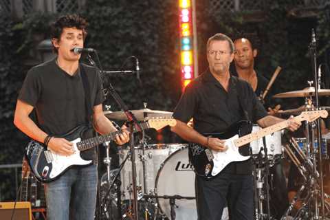 Eric Clapton and John Mayer Join Forces for Limited-Edition Guitar Collection in Aid of Charity:..