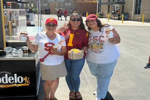 USC fights thirst at Coliseum with new Trojan Beer Swords