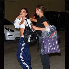 Sarah Jane Nader Holds Hands With 'DWTS' Partner Hailey Bills After Rehearsal