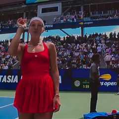 Anastasia Potapova responds to’bye bye’ accusation at US Open