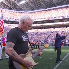 Mike McCready Rips Hendrix-Style National Anthem Ahead of Seattle NFL Game