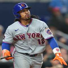 Mets hold on to win crazy offensive shootout to sweep Marlins ahead of Subway Series clash vs...