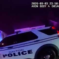 Murder Suspect Crashes Stolen Police Car Into Ohio Home In Shocking Video