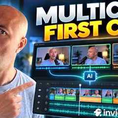 The Best AI Video Editor for Multicam Podcasts (invideo editor)