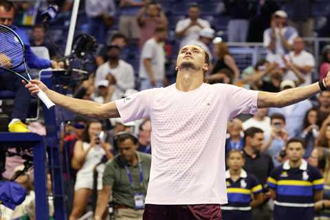 No. 1 seed Alexander Zverev captures five-set thriller in first round of US Open