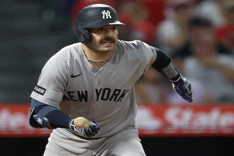 Yankees clip Angels in 10 to gain game on Rays in AL East race