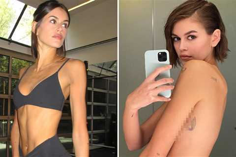 Kaia Gerber Sexy Snaps For Her 25th Birthday