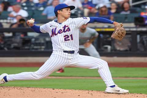Jonah Tong’s latest chance to impress Mets will come Monday